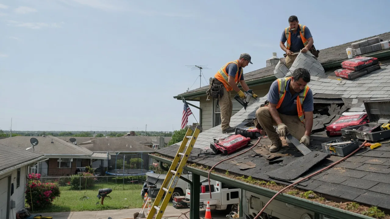 Roof Repair in Lampe, MO near me